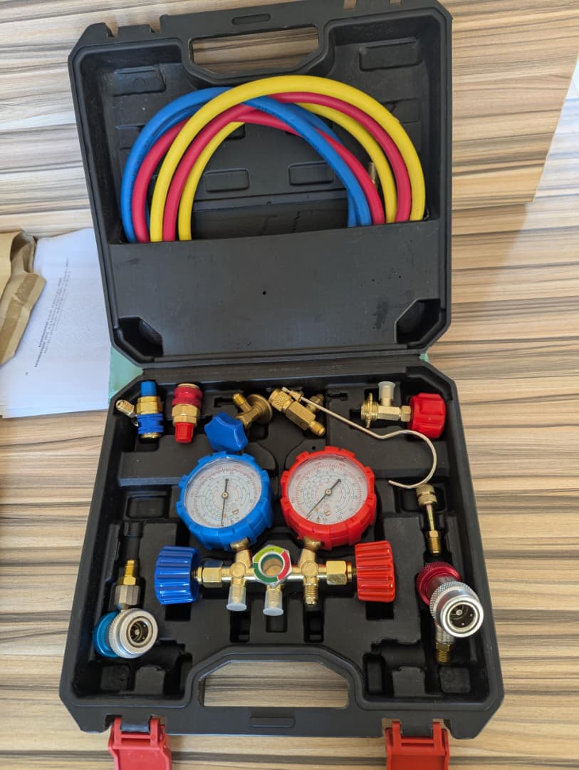 Kit de recharge de gaz pour climatisation HFO-1234yf