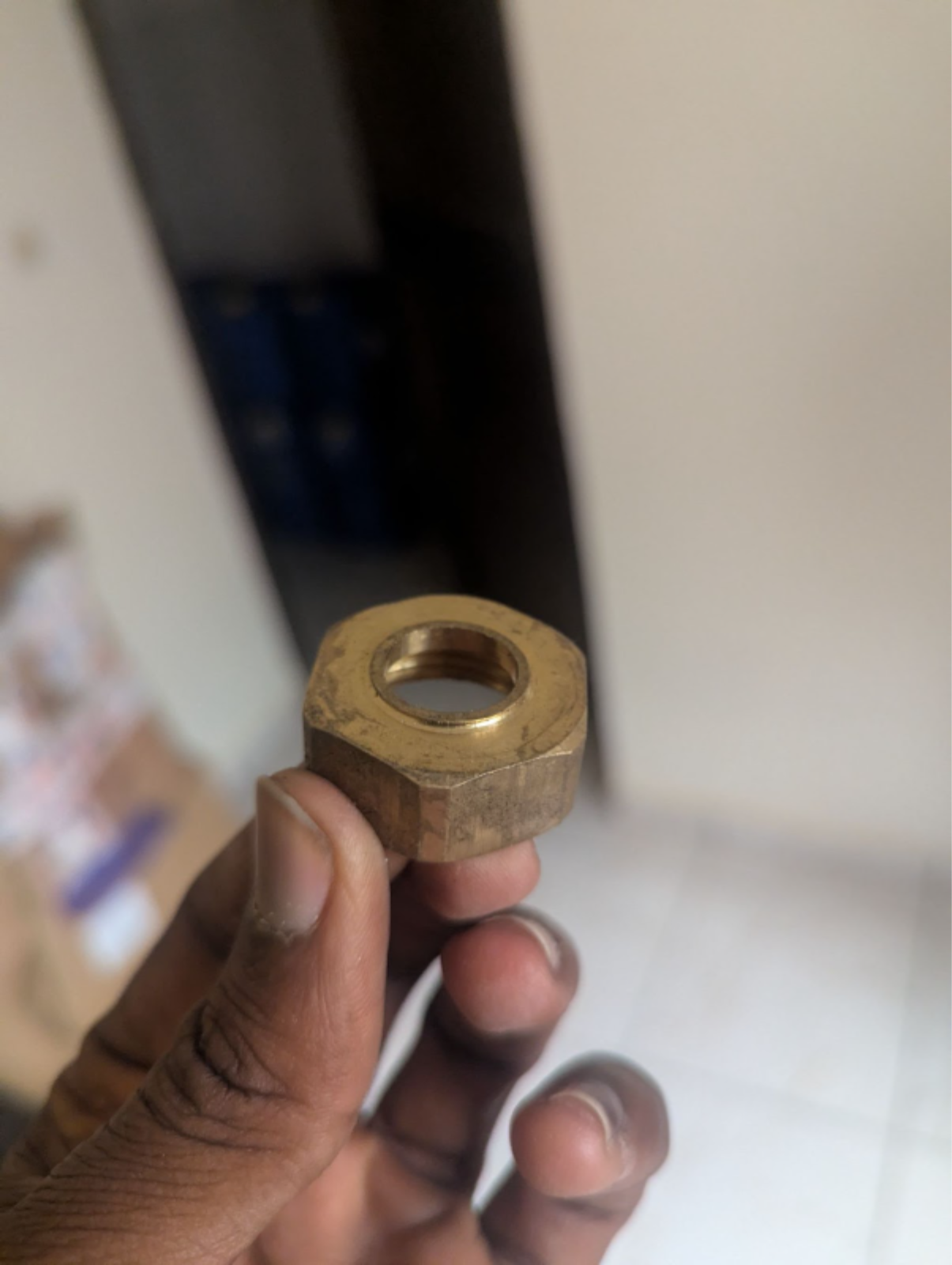 Ecrous en laiton 18, M12