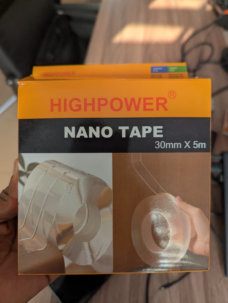 Ruban adhésif double face transparent 30 X 5mm