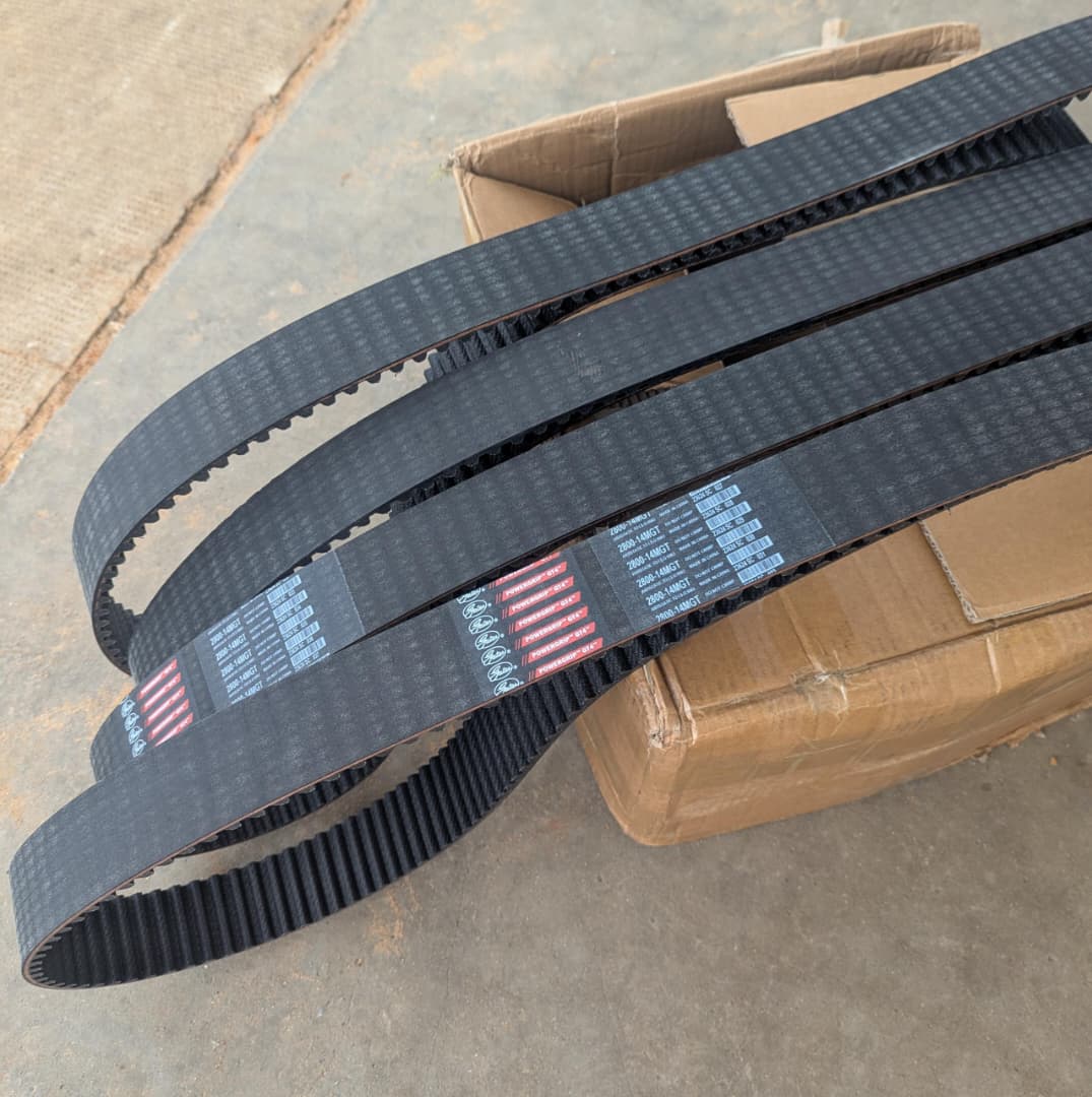 Courroie crantée du système MBV - 2800-14MGT4-55