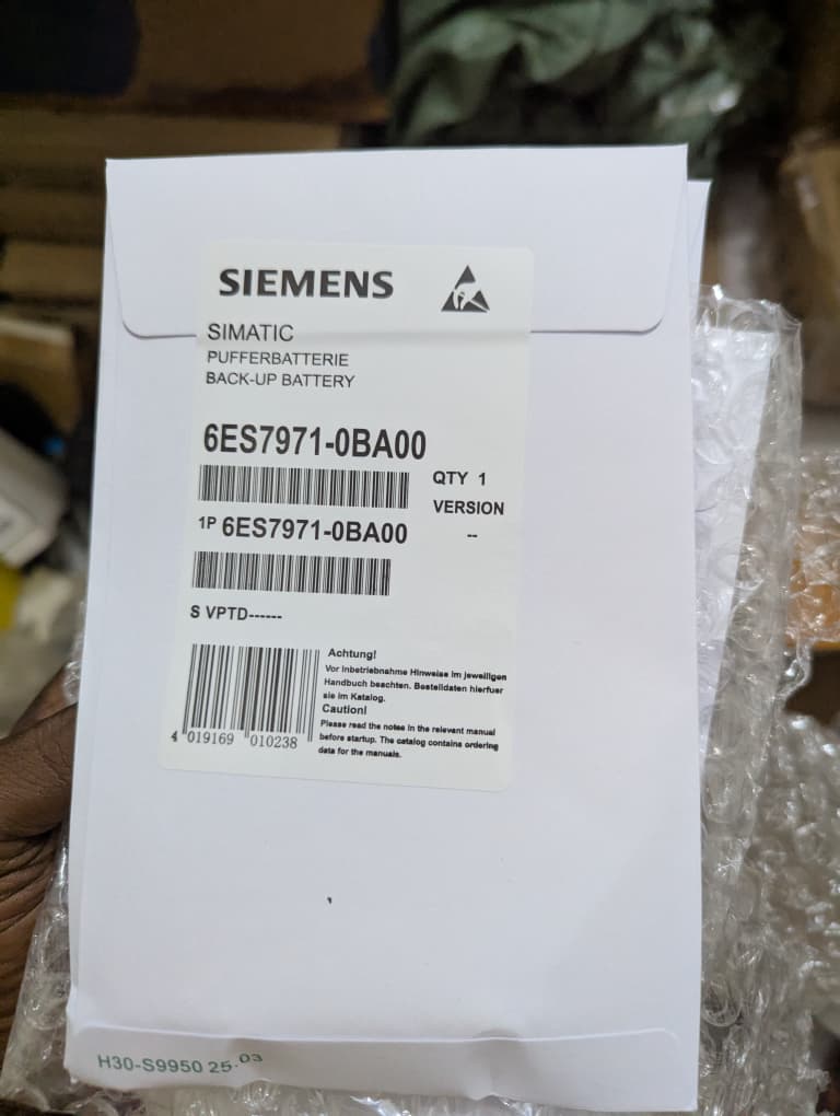 PILES BACKUP AUTOMATE 3,6V