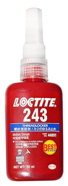 RESINE DE FREINAGE MOYEN, LOCTITE : 243