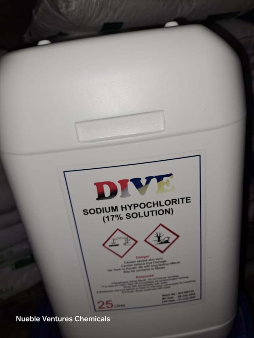 Hypochlorite de sodium 17%